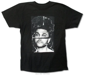 Черная футболка The Weeknd Cut Beauty Behind The Madness Новая официальная футболка Starboy tees harajuku