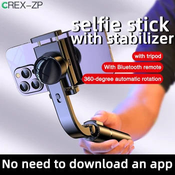 Ручной Карданный Стабилизатор bluetooth смартфон gimbal selfie stick со стабилизатором portabletripod bluetooth для iPhone Xiaomi