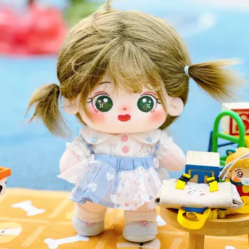 НОВАЯ 20-сантиметровая кукла-идол, аниме, Плюшевые Куклы-звезды, Милые Мягкие Фигурки на заказ, Игрушки, коллекция плюшевых игрушек для кукол-младенцев, подарок для поклонников.