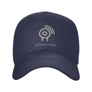 Графический принт логотипа SAP Telecommunications Повседневная джинсовая кепка Вязаная шапка Бейсболка