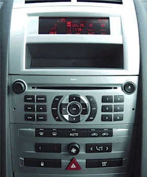 ДЛЯ Peugeot 407 2004-2010 Автомобильный Плеер GPS Навигация 128 ГБ Android10 Авторадио Стерео Головное Устройство Аудиомагнитофон