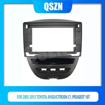 2 Din Автомагнитола DVD Установочная Панель Для 2005-2013 TOYOTA AYGO/Citroen C1/Peugeot 107 Audio Dash Fit Panel Отделка Приборной панели