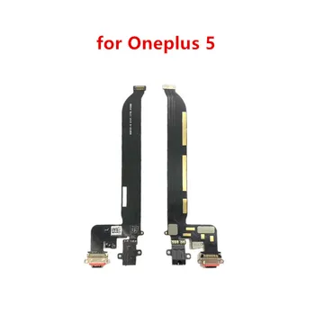 для Oneplus 5 порт USB для зарядки, док-станция, гибкий кабель, запасные части для сборки, ремонт экрана телефона, запасные части