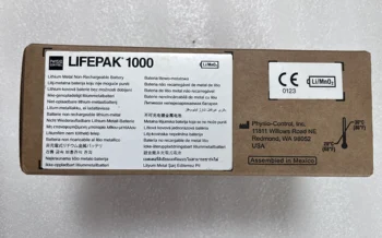 аккумулятор 2шт для физиотерапевтического контроля Lifepak 1000, не перезаряжаемый, новый, оригинальный