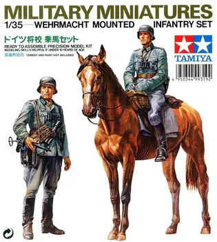 TAMIYA 35053 1/35 модельный комплект немецкой конной пехоты вермахта времен Второй мировой войны