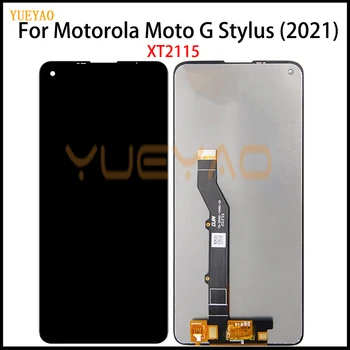 Для Motorola Moto G Stylus 2021 ЖК-дисплей С сенсорным экраном Digitizer Для Moto G Stylus 2021 XT2115 XT2115-1 Замена ЖК-экрана