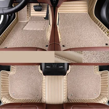 Лучшее качество! Специальные автомобильные коврики на заказ для Mercedes Benz Maybach GLS 600 2024-2021 двухслойные ковры для GLS600 2022