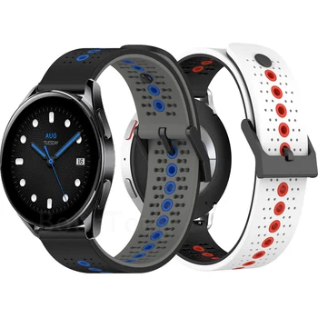 Сменный Браслет Для Xiaomi Watch S2 46 мм 42 мм/S1 Pro/Active/Mi Watch color 2 Силиконовый Ремешок Браслет correa