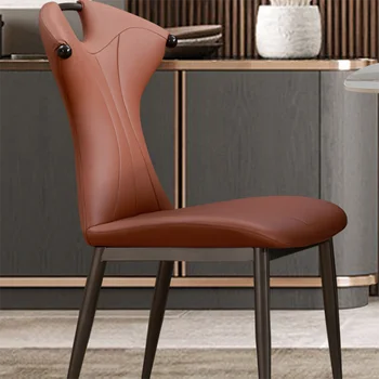 Роскошные дизайнерские стулья для гостиной, спальни, столовой, шезлонга с откидной спинкой, Итальянского высокого шезлонга Rotin, современной мебели WXH35XP