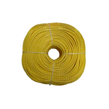 6 мм * 100 м Многоцветный 12-прядный плетеный трос буксирной лебедки для паралидеров из СВМПЭ