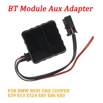 Автомобильный bluetooth Aux Кабель-Адаптер Радио Bluetooth Беспроводной Аудио Стерео Музыка Для BMW MINI ONE COOPER E39 E53 X5Z4 E85 E86 E83