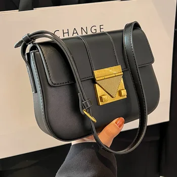 Роскошная 2023 Новая высококачественная сумка для подмышек, женская сумка, модная маленькая квадратная сумка, сетчатая красная темпераментная сумка-мессенджер на одно плечо
