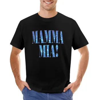 Mamma Mia -диско-Футболки для спортивных фанатов, футболки на заказ, создайте свои собственные забавные футболки, футболки на заказ, мужские футболки