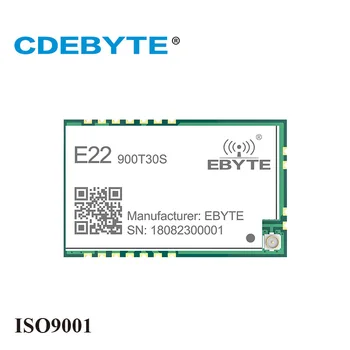 SX1262 UART Беспроводной модуль 868 МГц 915 МГц E22-900T30S 30dBm LoRa RF Модуль приемопередатчика 1 Вт Большой дальности 10 км CDEBYTE SMD Модуль