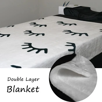 TDANCE Толстые Теплые Пушистые Супер Двухслойные Мягкие зимние одеяла из норки, Одноместное одеяло для ленивого дивана-кровати двойного размера.