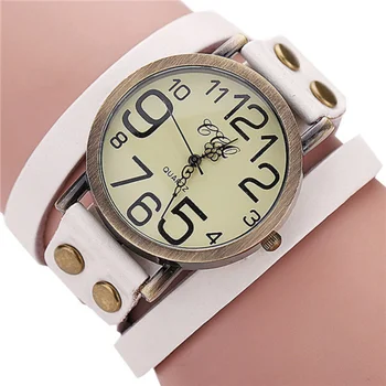 2023 Люксовый бренд, Винтажные повседневные часы-браслет из коровьей кожи, женские кожаные наручные часы, Классические часы для женщин Relogio Feminino