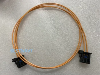 Бесплатная доставка оптоволоконный кабель большинство кабелей 200 см для BMW AU-DI AMP Bluetooth автомобильный GPS автомобильный оптоволоконный кабель для nbt cic 2g 3g 3g +