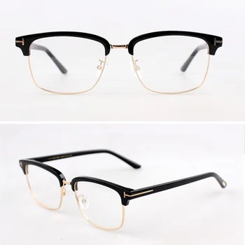 2023 Бренд Tom для оптических очков в оправе big face Fashion Ацетатные мужские очки для чтения при близорукости по рецепту TF5635
