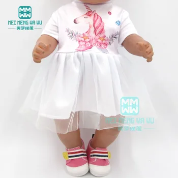 Одежда для кукол 43-45 см, аксессуары для новорожденных кукол и модное повседневное платье American doll OG girl