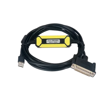 Адаптер USB-FANUC для ЧПУ, коммуникационный кабель Fanuc RS232, кабель для последовательной загрузки USB Convert DB25