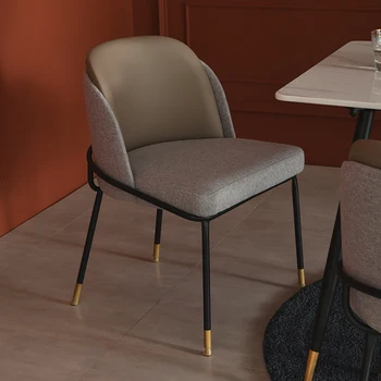 Скандинавские Эргономичные Обеденные стулья с подвижной подушкой Стол Кухонный Офисный Компьютерный стул Прозрачная мебель для гостиной Sillas De Oficina