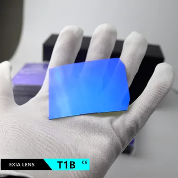 Линзы солнцезащитных очков EXIA T1B с поляризованным зеркалом Синего цвета UV400 SHMC Base Curve 2