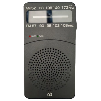 Карманное портативное мини-радио J-166 FM/AM с цифровой настройкой радиоприемника FM87-108 МГц MP3-плеера радиоприемников