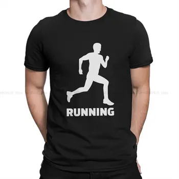 Креативная футболка для бега, фитнеса и спорта для мужчин; винтажная футболка с круглым воротником; Персонализированные подарки на день рождения; топы