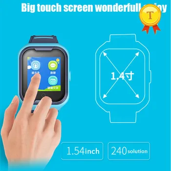 2019 1,4-дюймовый hd сенсорный дисплей, телефонные часы, чат для видеозвонков, GPS + WIFI + LBS + AGPS, умные часы, детские смарт-часы 4g с приложением learing