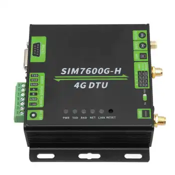 SIM7600G H 4G DTU Модуль LTE Глобальный Универсальный Промышленный Класс 4G DTU Модульная Плата для USB UART RS232 RS485 100-240 В