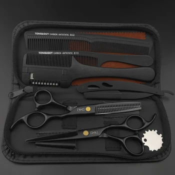 Профессиональные парикмахерские ножницы VP, набор парикмахерских ножниц 5.5 6.0, Набор парикмахерских ножниц для стрижки волос, Салонные инструменты для истончения волос