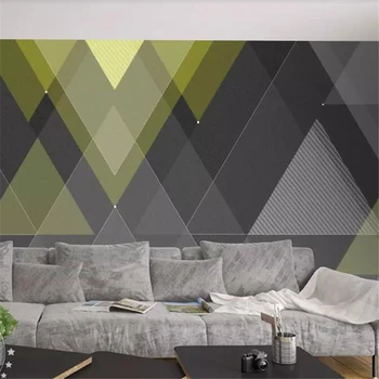 beibehang Пользовательские обои 3d фотообои скандинавский минималистичный абстрактный геометрический ТВ фон стены papel de parede 3d обои