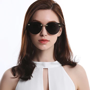 Женские модные Новые поляризованные солнцезащитные очки для селфи для девочек, Разноцветные очки-бабочки