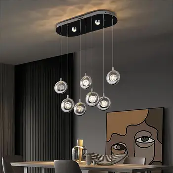 Современная столовая lamparas decoracion hogar moderno умные подвесные светильники украшение салона Люстрами для столовой
