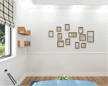 обои beibehang для гостиной Современные минималистичные однотонные рулонные обои для домашнего интерьера Обои для стен 3 d