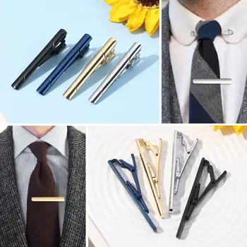 Классический деловой металлический высококлассный зажим для галстука Булавка для галстука Прищепки для одежды Аксессуары для одежды