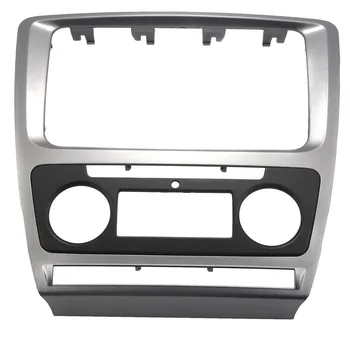 Панель радиоприемника 2 Din для Skoda Octavia Крепление аудиопанели Стерео Монтажный комплект приборной панели Адаптер для отделки рамы