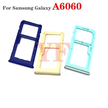 Для Samsung Galaxy A6060 A80 SM-A805F A805S A90 A905F Слот для sim-карты Держатель Лотка Гнездо для чтения sim-карт
