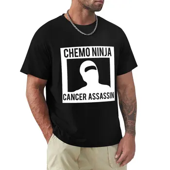 Футболка Chemo Ninja Cancer Assassin, футболки, одежда из аниме, эстетическая одежда, мужские забавные футболки