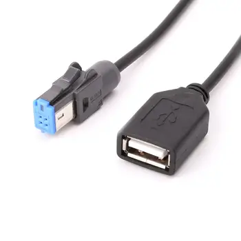 M76E 4-контактный автомобильный USB-кабель-адаптер-удлинитель для Nissan Teana Qashqai CD o Rad