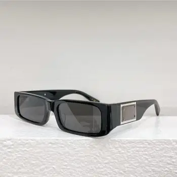 2023 Роскошный бренд, Новинка 4444, Универсальные солнцезащитные очки для женщин и мужчин, Модные ацетатные очки с защитой от ультрафиолета на открытом воздухе