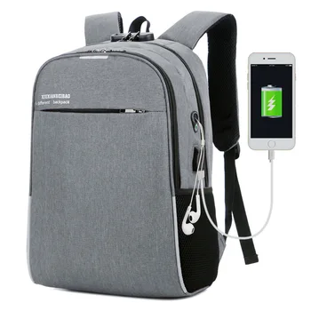 Мужские Женские повседневные сумки, водонепроницаемый рюкзак для ноутбука, мужские Деловые поездки, Рюкзак для компьютера с USB-зарядкой для мальчиков, трендовая школьная сумка для девочек