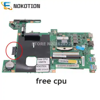 NOKOTION LG4858L UMA MB 48.4WQ02.011 ОСНОВНАЯ ПЛАТА для ноутбука Lenovo G480 Материнская плата HM70 DDR3 С процессором