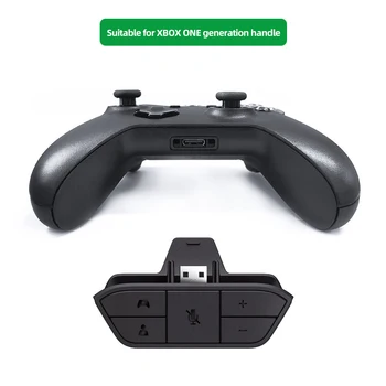 Для игрового контроллера Xbox One Адаптер для стереонаушников USB-соединение Аксессуары для игровых ручек с аудиоразъемом 3,5 мм микрофонный конвертер