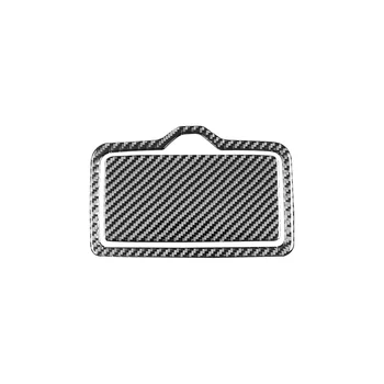 Держатель для стакана воды сзади, отделка панели, рамка, наклейка, украшение из углеродного волокна для Audi Q5 2018-2023 Аксессуары для интерьера