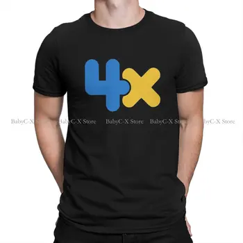 4X Классические модные футболки из полиэстера Battle for Dream Island BFDI 4 и футболка X Men с графической уличной одеждой с круглым вырезом