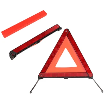 Треугольник Предупреждения об аварийной поломке автомобиля Красный Светоотражающий Опасность для безопасности Автомобильный Штатив Складной Опасный Отказ Отражатель знака остановки