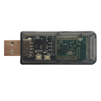 Zigbee 3.0 Silicon Labs Mini EFR32MG21 Универсальный открытый концентратор Шлюз USB-ключ-чип-модуль ZHA NCP Openhab