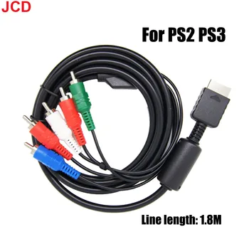 JCD 1 шт. USB адаптер Конвертер Кабель для PS2 PS3 Игровой контроллер Джойстик AV Видео Аудио Кабель Аксессуары