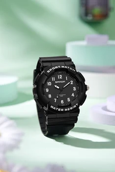 2023 Новые часы Молодежные Студенческие Свежие Электронные Часы Sanda 6094 Цифровые Модные Универсальные Водонепроницаемые женские Студенческие часы
